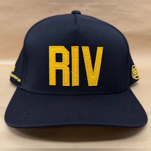 Riviera Golf Club Hat Blue Yellow Cap G/Fore